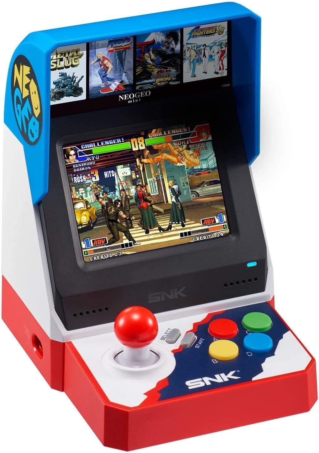 SNK Console Neo Geo Mini Edition Asia 40 Jeux Inclus