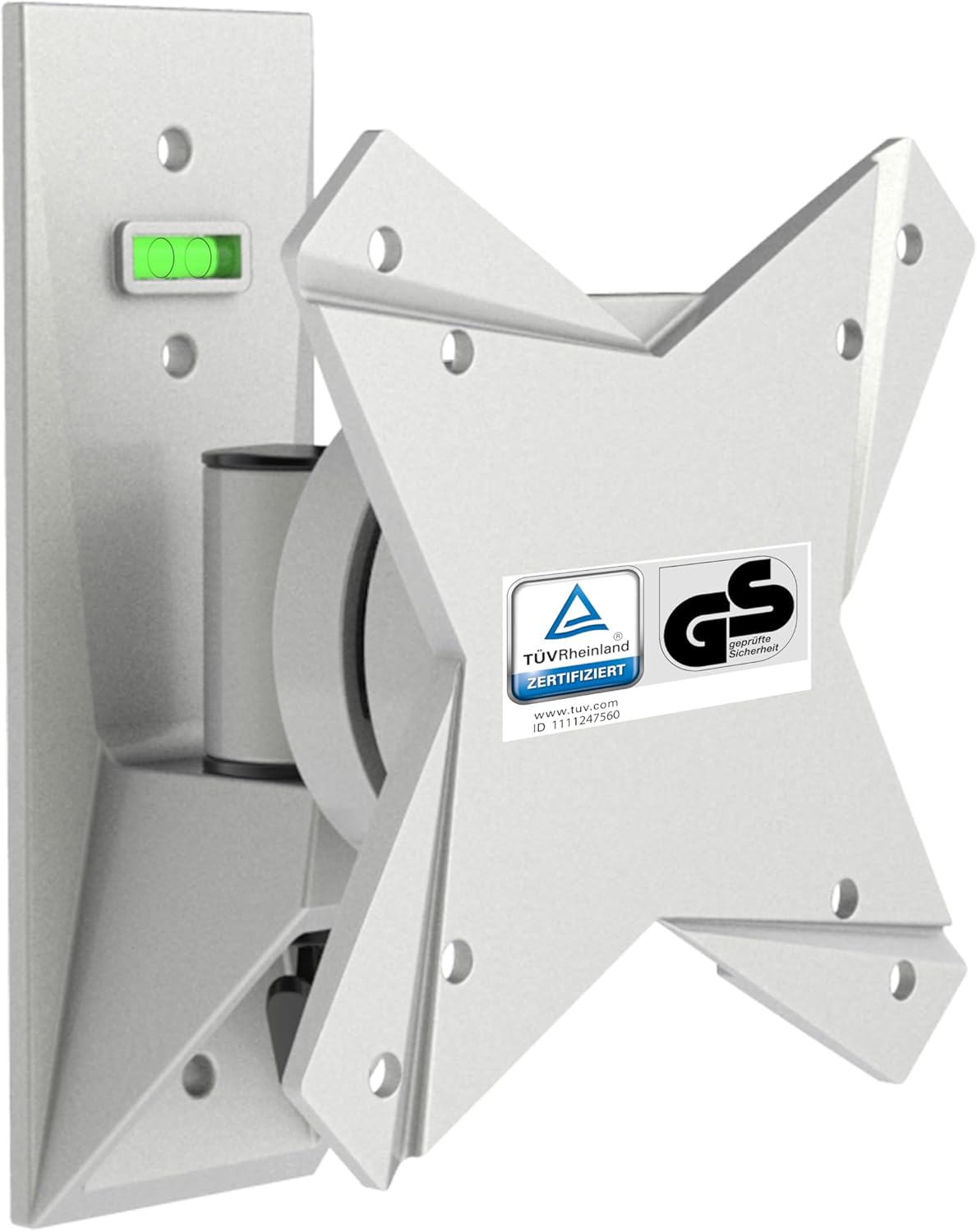 RICOO S1511 Universal Tiltable Tilting PC Wall Mount 13-29 Inches (33-74 cm) Wall Mount LED/LCD/Curved Monitor VESA 75 x 75 100 x 100 Monitor Arms