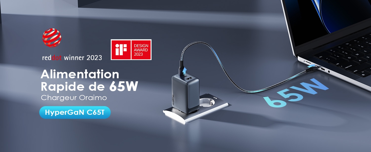 chargeur 65w