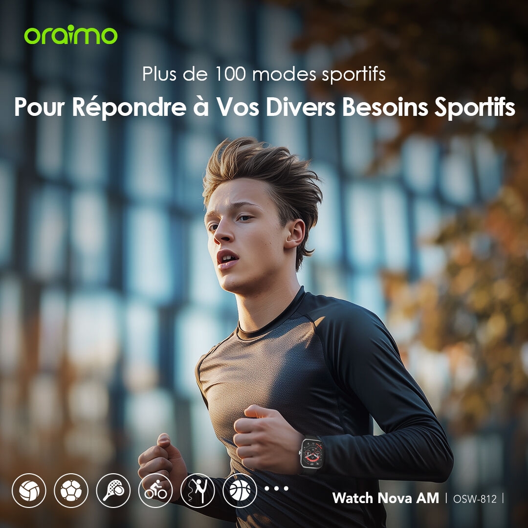 Watch Nova AM OSW-812 100+ sports modes