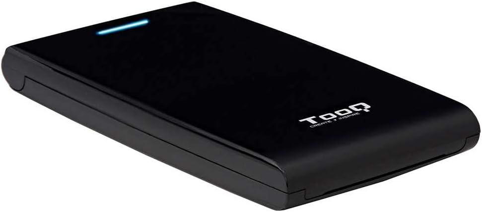 TooQ TQE-2526B - USB 3.0 Enclosure for 2.5" SATA I/II/III Hard Drives, Black