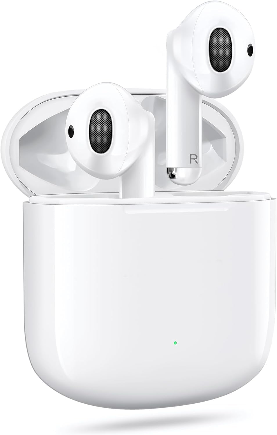 Wireless Bluetooth Headphones, Bluetooth 5.3 Wireless Earphones, Hi-Fi Stereo Sound Earphones, 35H CVC Reading Duration Reduction Bluetooth Headset for iPhone, iPad Pro, Samsung, Xiaomi, Huawei