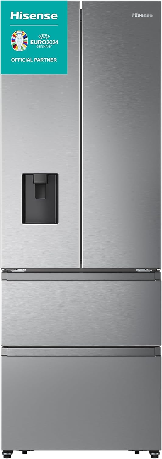 Hisense RF632N4WIE French door fridge freezer, NoFrostPlus, inverter compressor, water dispenser, CrispZone, 200 cm, refrigerator part 336 l, freezer part 149 l, 38 dB,