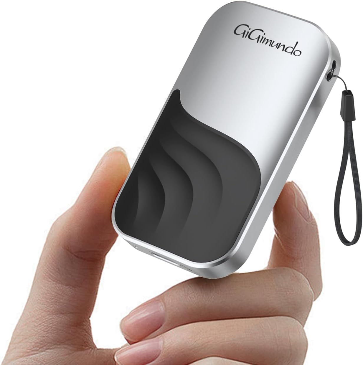 GiGimundo G20 Portable SSD 2TB Durable Zinc Alloy 10Gbps USB-C External SSD Drive for PC, Mac, Laptop, Desktop Computer 20Gbps