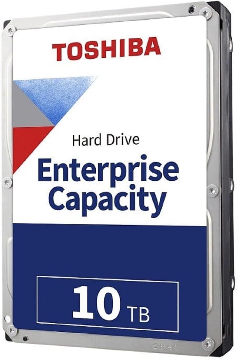 Toshiba Enterprise Capacity - Dell 10 TB Internal Festplatte 3.5 Zoll HDD SATA 7200 U/min 256 MB (Refurbished)