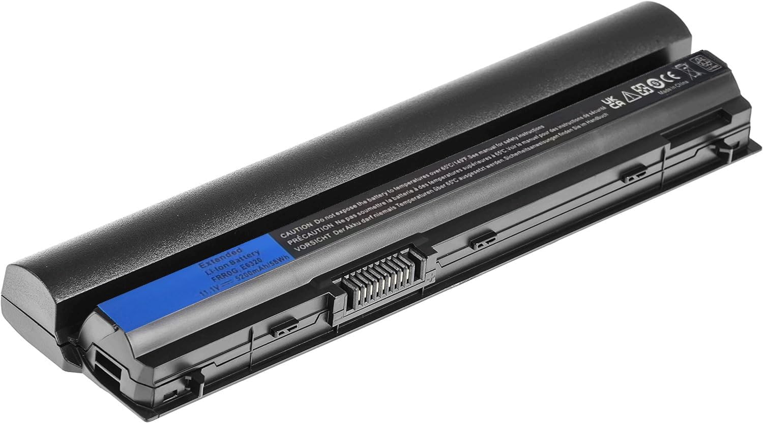 FESTAS 5200mAh FRR0G J79X4 RFJMW 7FF1K MHPKF Battery Compatible with Dell Latitude E6220 E6230 E6320 E6330 XFR E6120 Series K4CP5 V7M6R TPHRG YJNKK 5X317 312-132-13 81 31 2-1241 Laptop PC