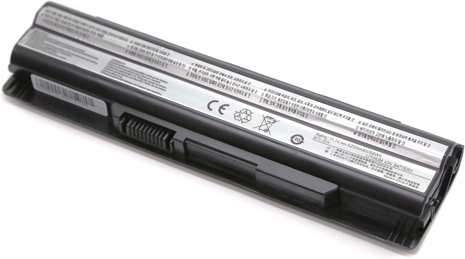 Battery for MSI GE620DX / FX600 / FX700 / FX720 - MS-1482 / MS-1756 / MS-1757 / MS-1758 / MS-16G1 - BTY-S14-11.1V 5200mAh
