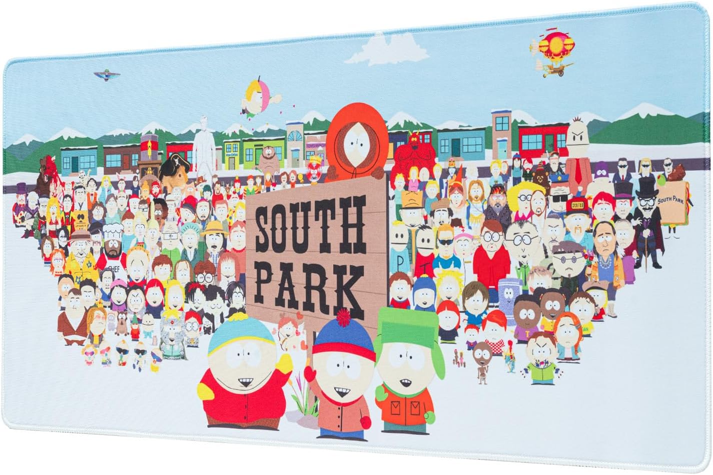 Grupo Erik - XXL South Park Mouse Mat - Desk Mat 80 x 35 cm | Under Hand Office, Gaming Mouse Pad, Gaming Accessories, Office Decor