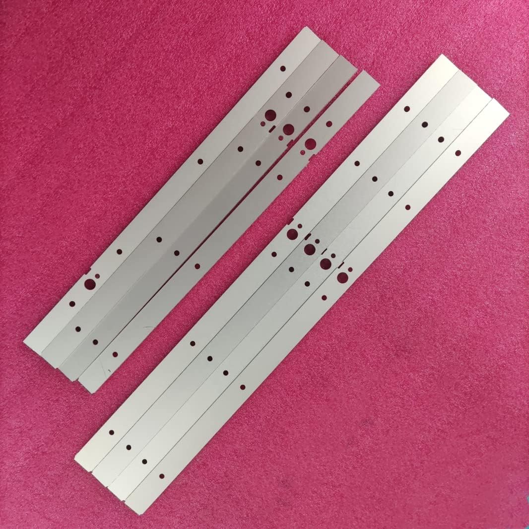 Jxjamp Accessories 100% New 8 pcs/kit LED Strips for LG 43 TV 43UJ620V ZA BEEYLJP 43UJ620V-ZA.BEELJP 43UJ620V ZA BEULJP 43UJ620V-ZA.BEULJP