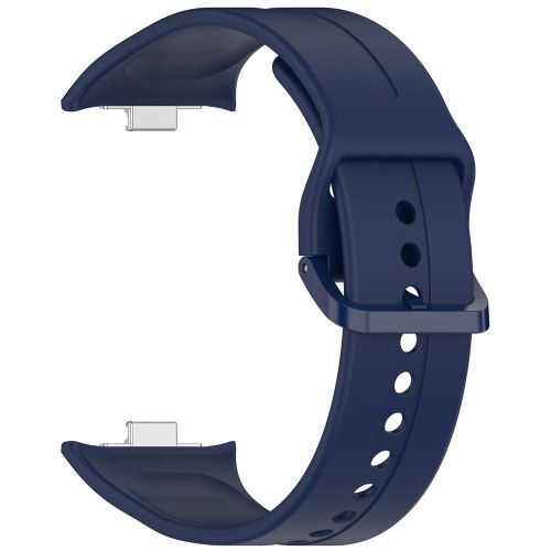 product_image_name-Generic-Bracelet en silicone souple Bleu Marine pour Redmi Watch 5-1