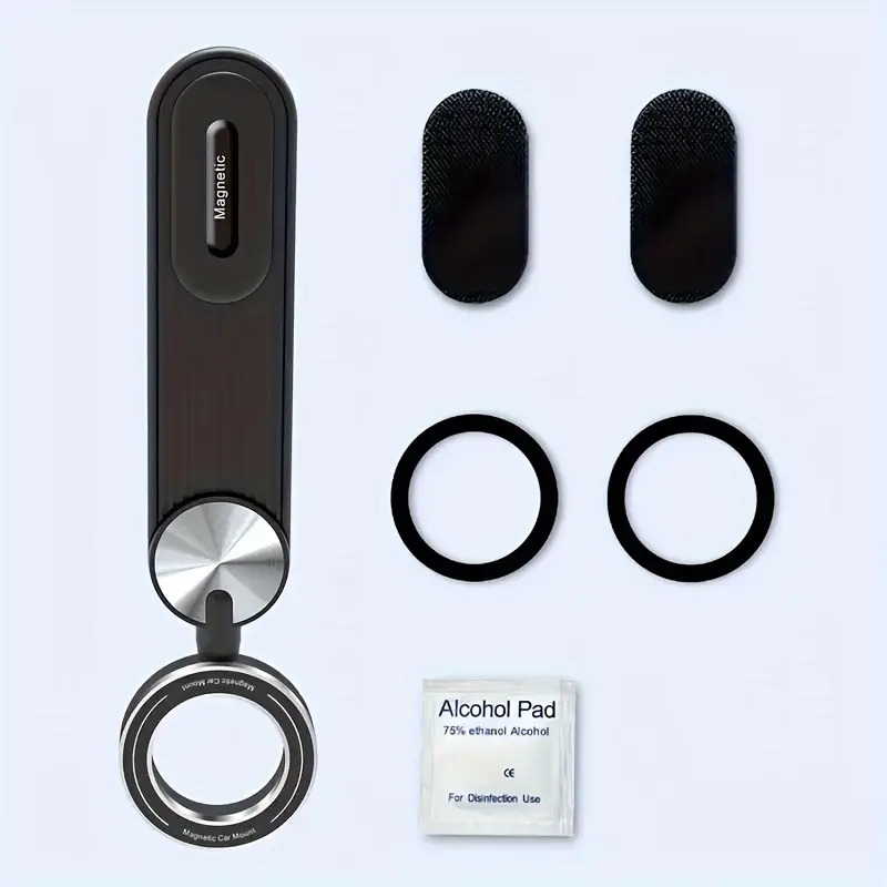 filbida flexible magnetic car dashboard phone mount rotatable l shaped waterproof abs material compatible with all cars adjustable instrument panel mount for mobile device support details 7