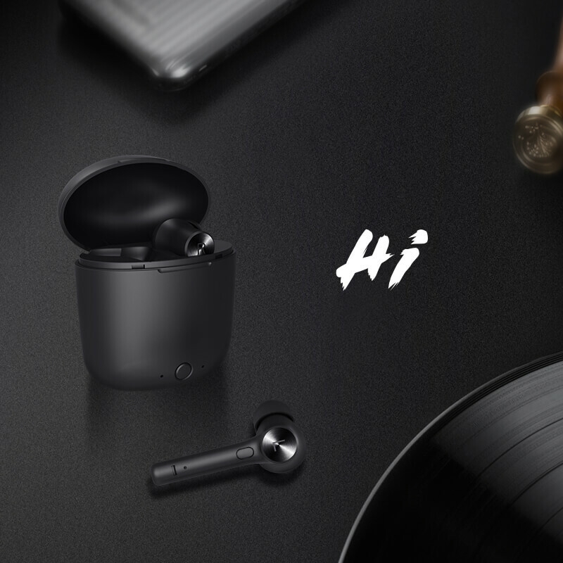 No restriction in wireless headset “happiness” and “pleasing” enjoyment