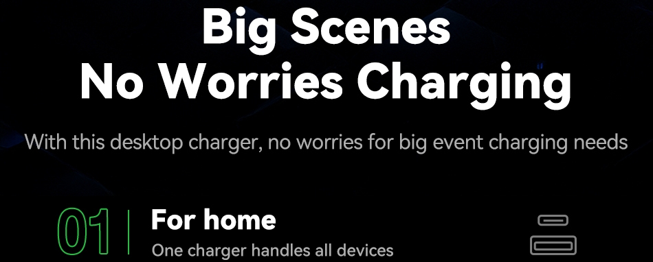 S2c8d27a5c32c4378a7a58963f2f28b98F Rocoren Chargeur Rapide 400W – Station d’Alimentation USB-C GaN Portable ⚡