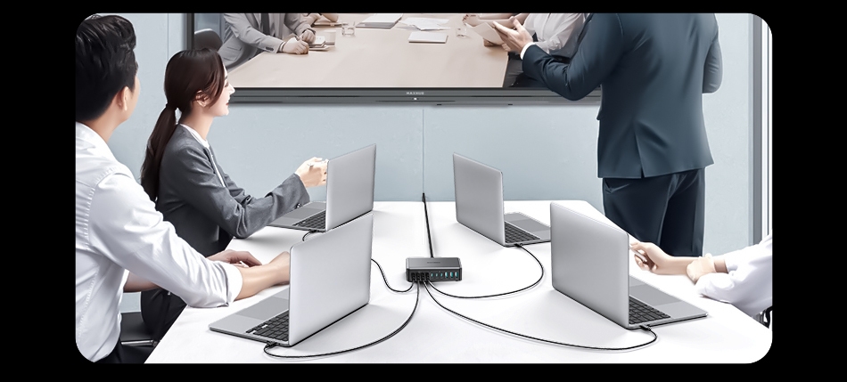 S79c8c0f764924041b064d1a942aa9174H Rocoren Chargeur Rapide 400W – Station d’Alimentation USB-C GaN Portable ⚡