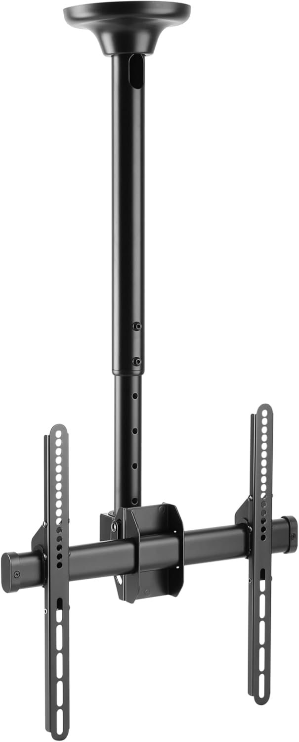 RICOO Ceiling TV Bracket 23-55 D0244 Inches (58-140 cm) Adjustable Tilting TV Suspended LCD Screen Curved TV Fixed VESA