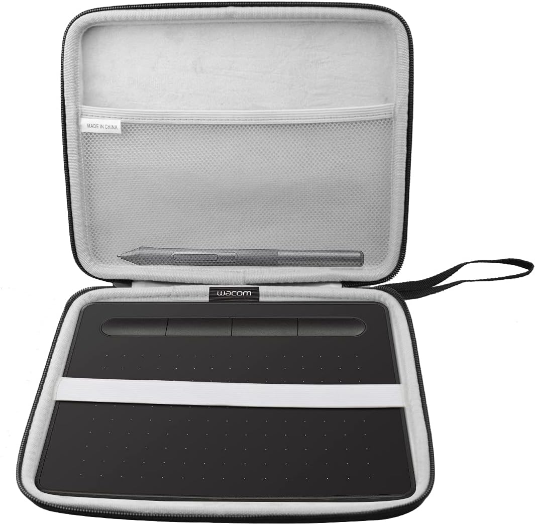 SANVSEN Hard Case Cover for Wacom Intuos Graphic Tablet Stylus (Size: S/CTL-4100 Series)