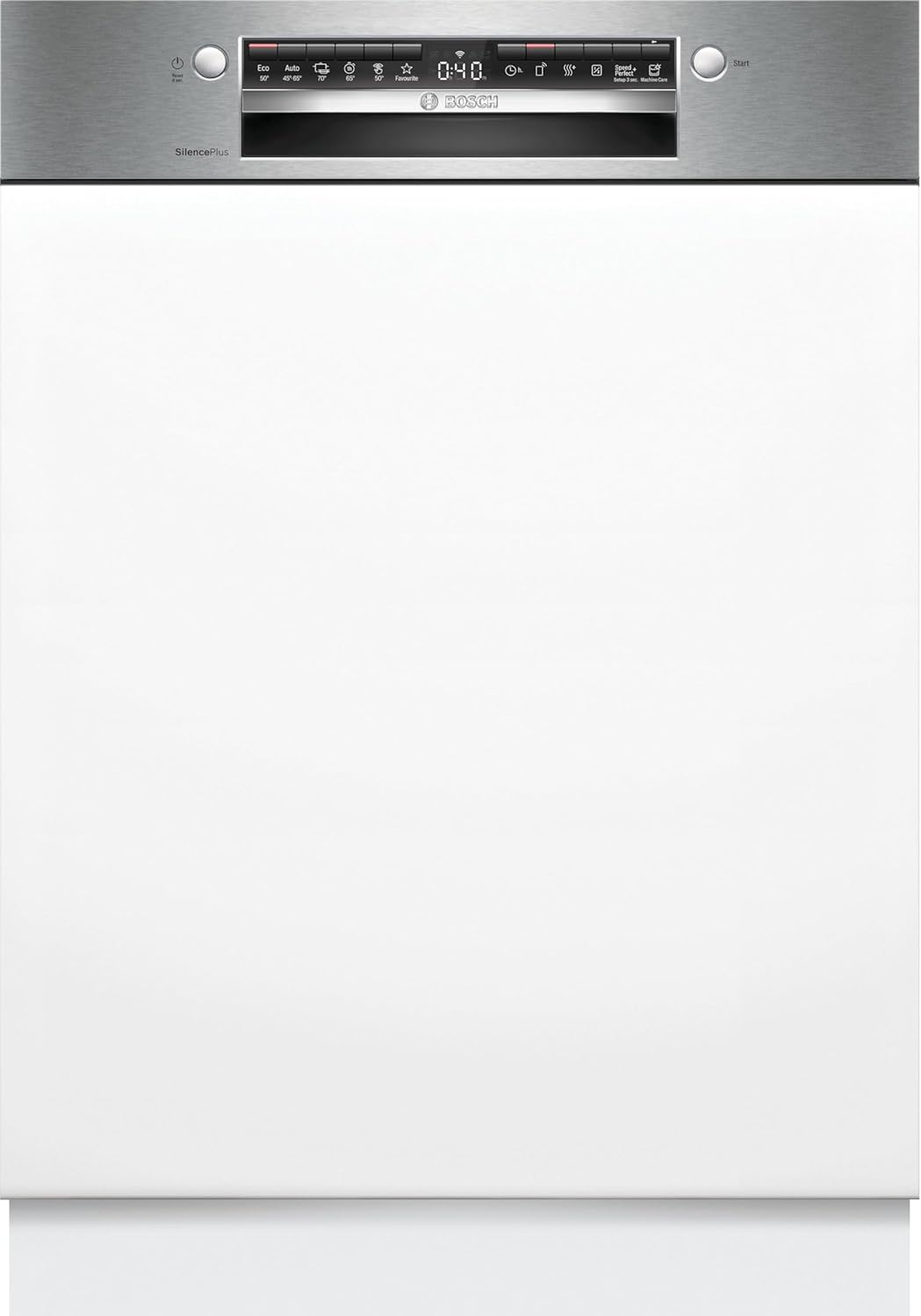 Bosch SMI4HCS19F, Series 4, Dishwasher 60 cm, Semi-built-in