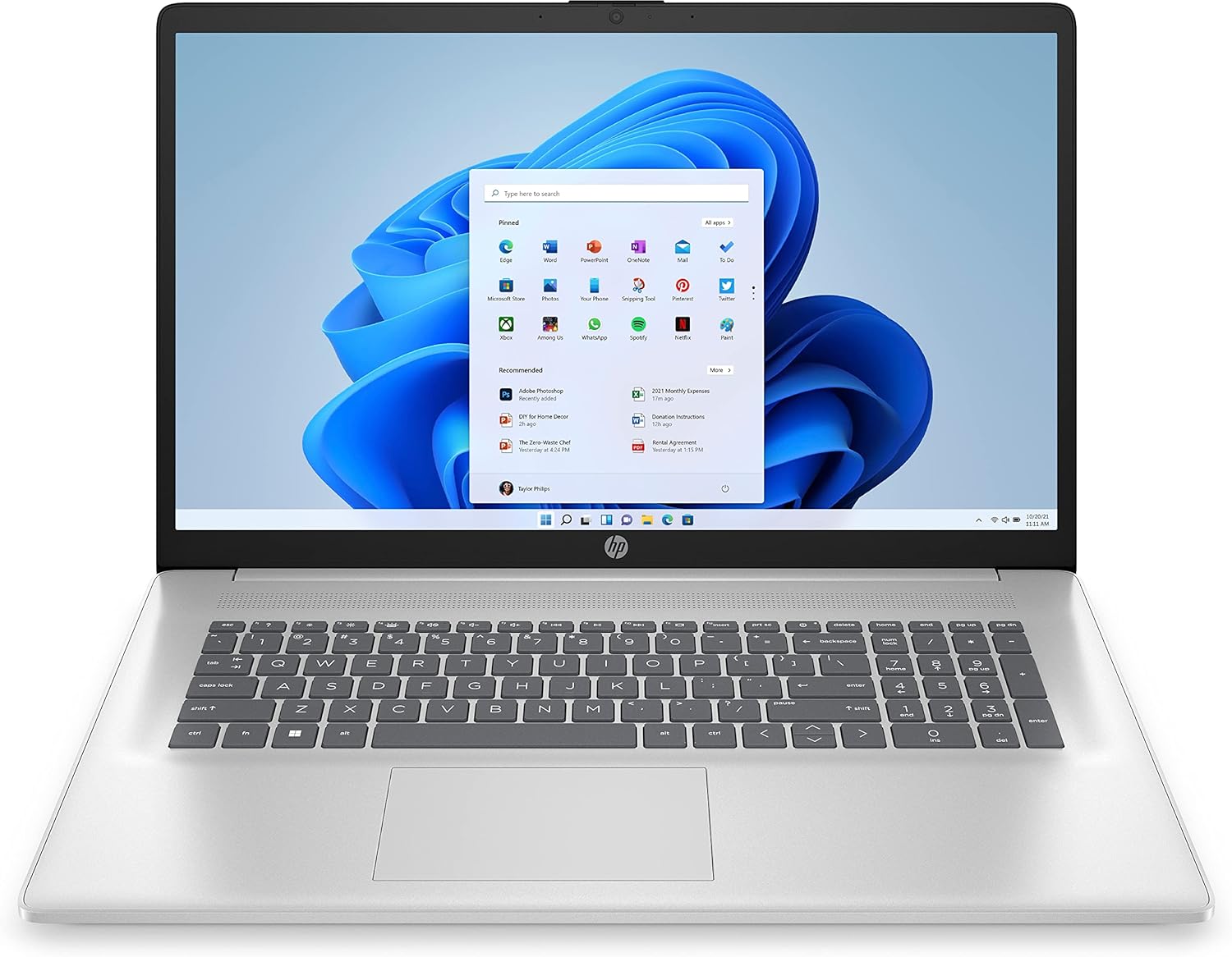 HP - HP 17-cp2030nf/17.3" FHD/R3-7320U/8GB/256SSD/W11H Laptop PC