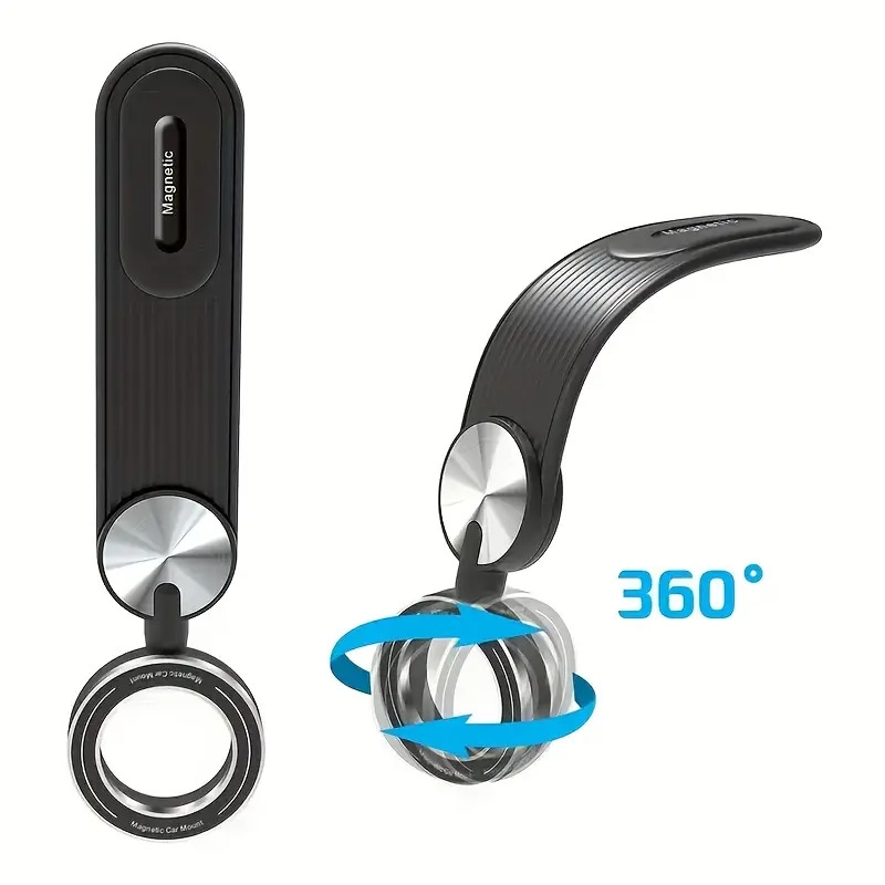 filbida flexible magnetic car dashboard phone mount rotatable l shaped waterproof abs material compatible with all cars adjustable instrument panel mount for mobile device support details 0