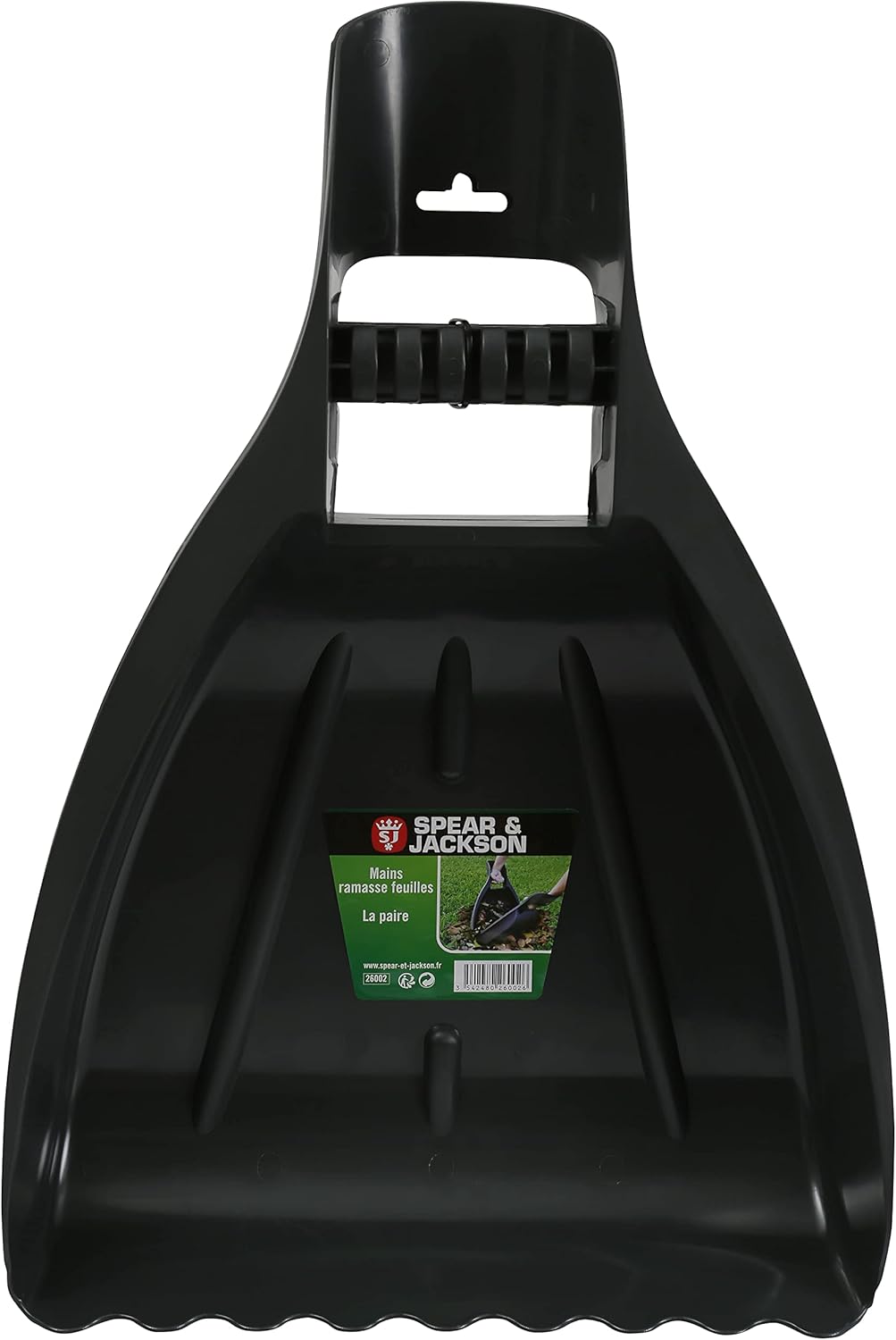 Spear & Jackson 26002 Hands Leaf Collector, Black