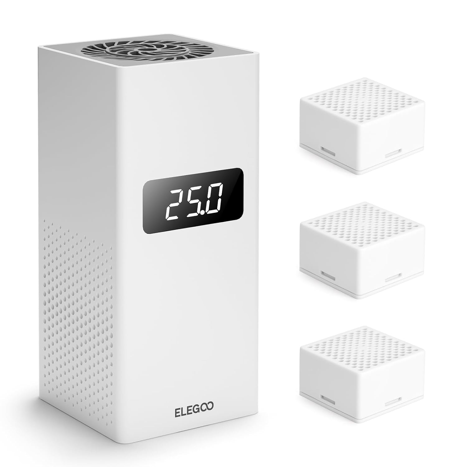 ELEGOO Mini Smart Radiator for Resin 3D Printer Smart Heating with Air Filtration Temperature Control Compatible with MSLA/DLP/SLA LCD 3D Printers