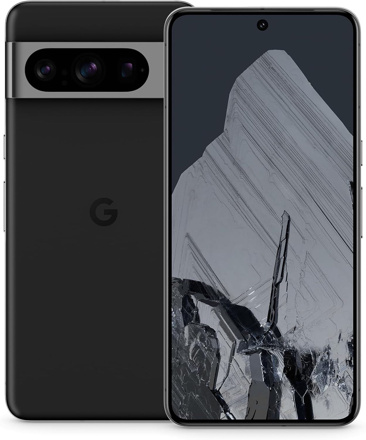 Google Pixel 8 Pro - Unlocked Android Smartphone with Telephoto Lens, 24 Hours Battery Life and Super Actua Display - Volcanic Black, 128GB