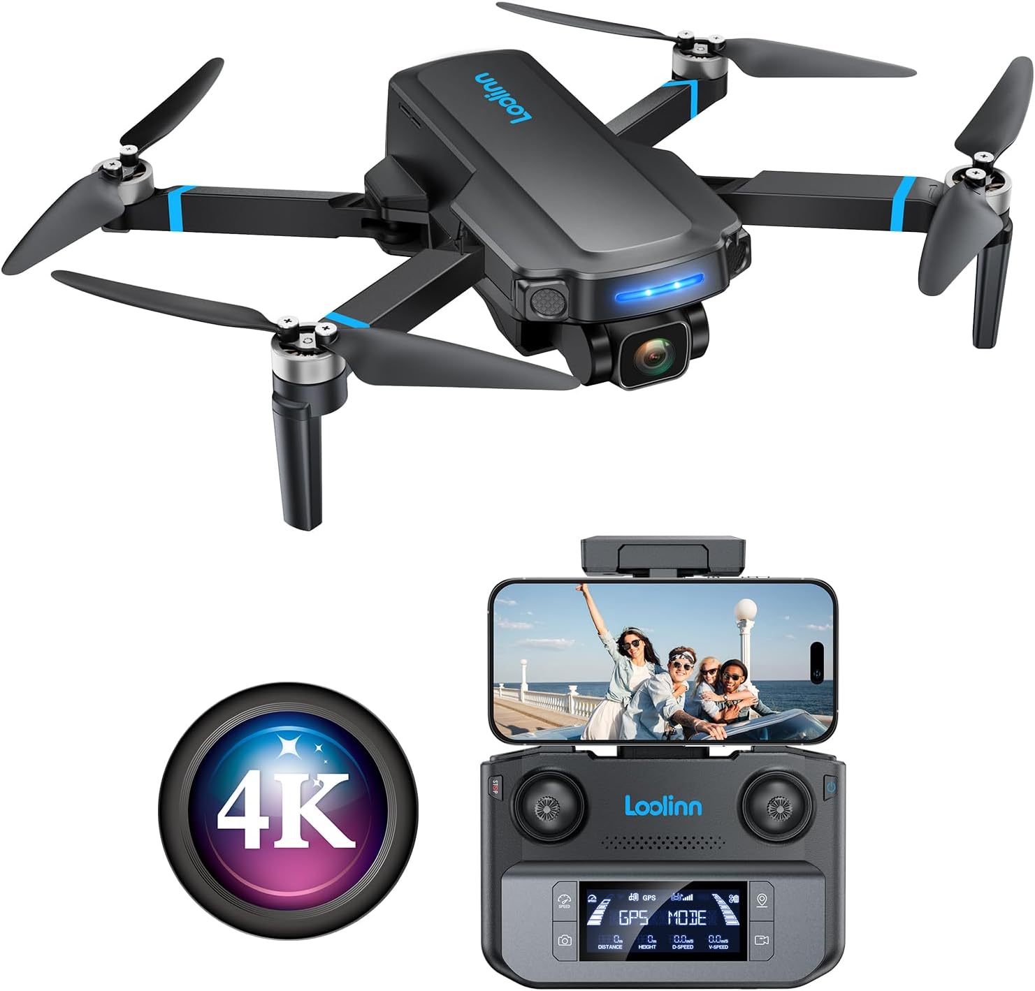 Loolinn | F5 Pro GPS Drone