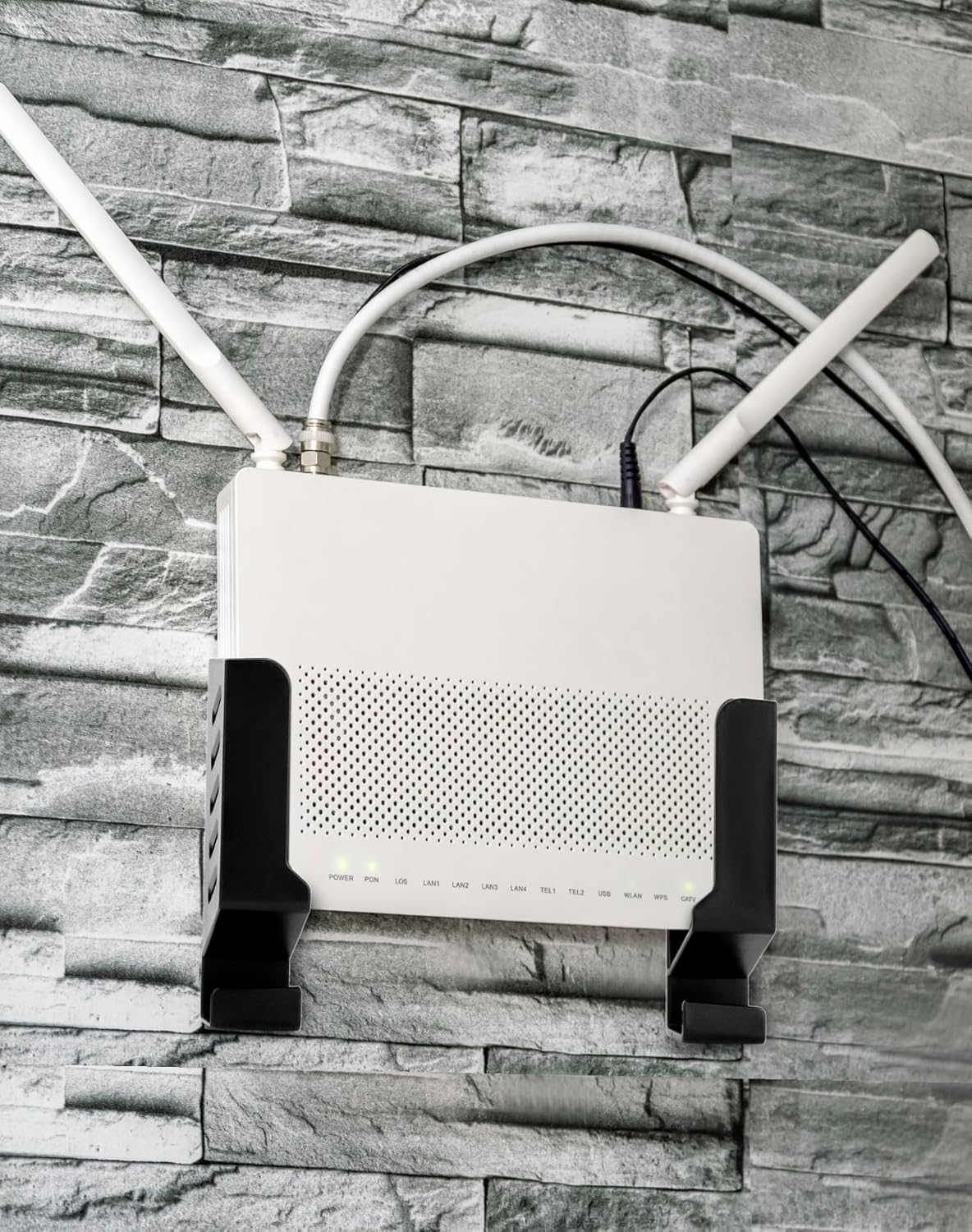 QWORK® Universal Wall Mount Multi-purpose Wall Mount for Router/TV Box/Laptop/Switch/Modems