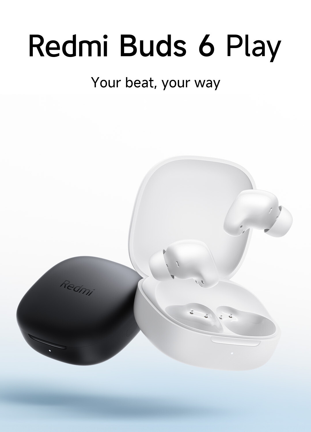 S60c0ce3c23ab46b3b7fabf0bbf2d3724U Xiaomi Redmi Buds 6 Play – Écouteurs Sans Fil Blancs avec 30h d’Autonomie ????