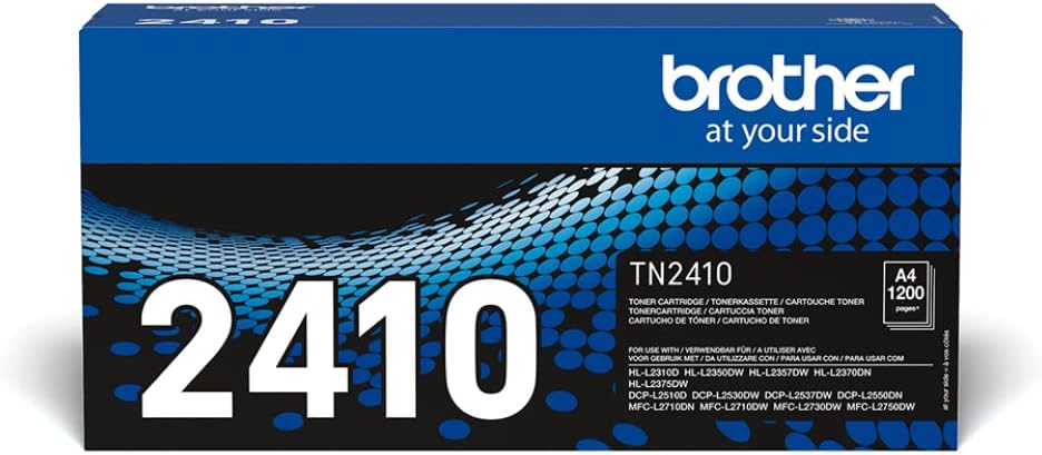 Brother TN2410 - Black Original Toner Cartridge - 1200 pages - For Laser Printer L2000 Series