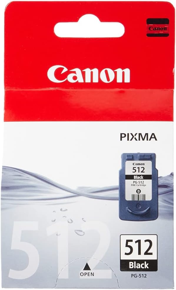 Canon PG-512 Black Cartridge (Carton Packaging)