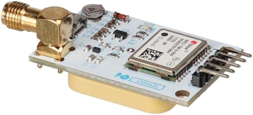 Whadda U-BLOX NEO-7M GPS Module for Arduino, High Sensitivity, SMA and TTL Interfaces, EEPROM, Micro-USB