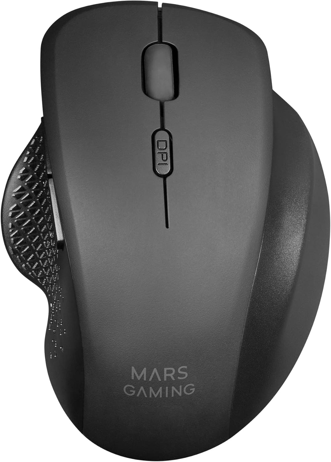 Mars Gaming MMWERGO Ergonomic Wireless Mouse for PS4/PS5/XBOX PC/Mac Black