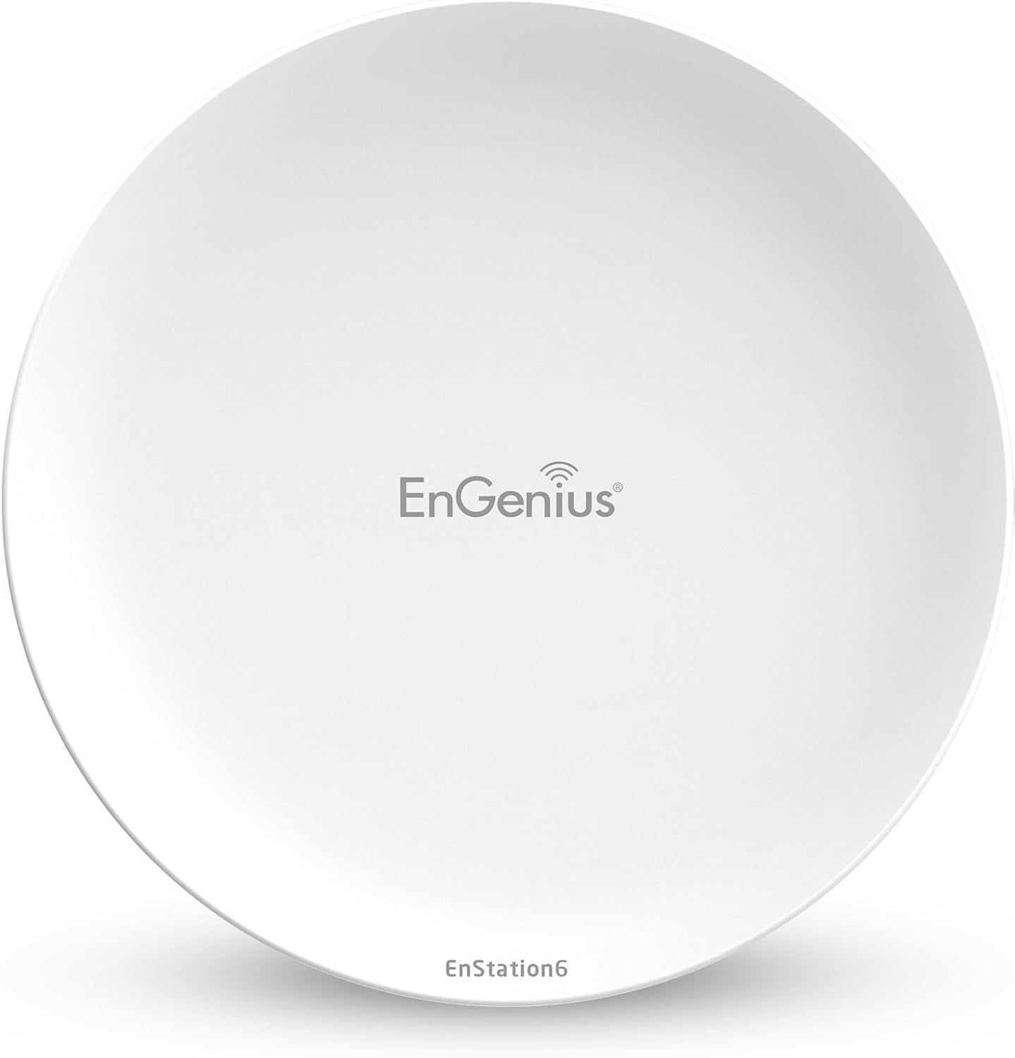 EnGenius Wi-Fi 6 (802.11ax) 5GHz 1200Mbps, 2x2 Outdoor Wireless Bridge Repeater, 26dBm, 19dBm High Gain Directional Antenna, IP-55 Enclosure, Up to 10km Point-to-Point [EnStation6]