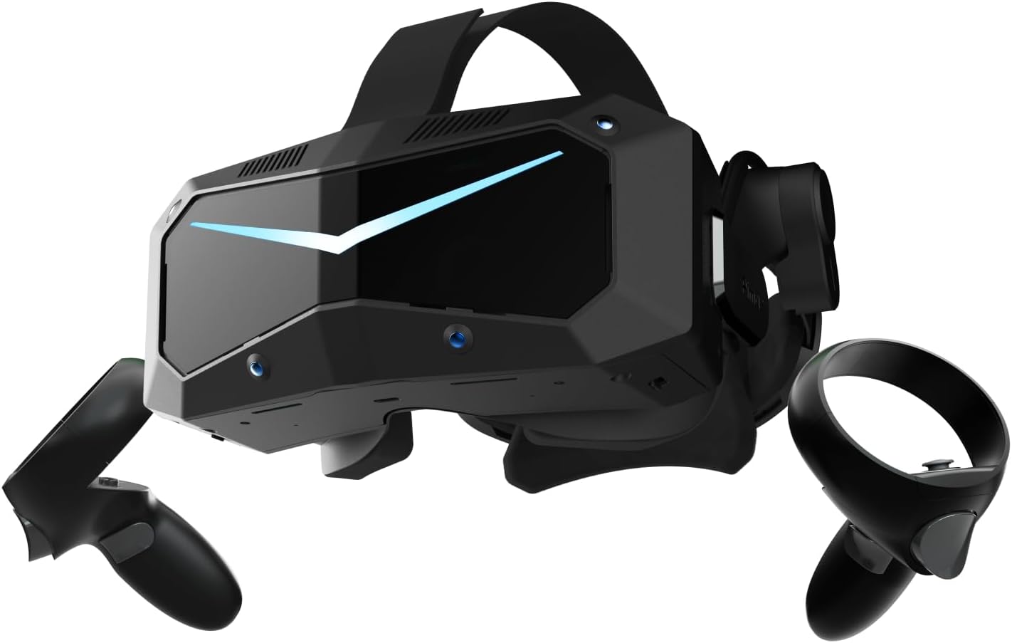 Pimax Crystal Super VR Headset, Full Payment Version – 3840 x 3840 per eye, Ultra-Large, 140° Field of View, Eye Tracking, Ultra-Net for Flight Simulations, Racing and Gaming