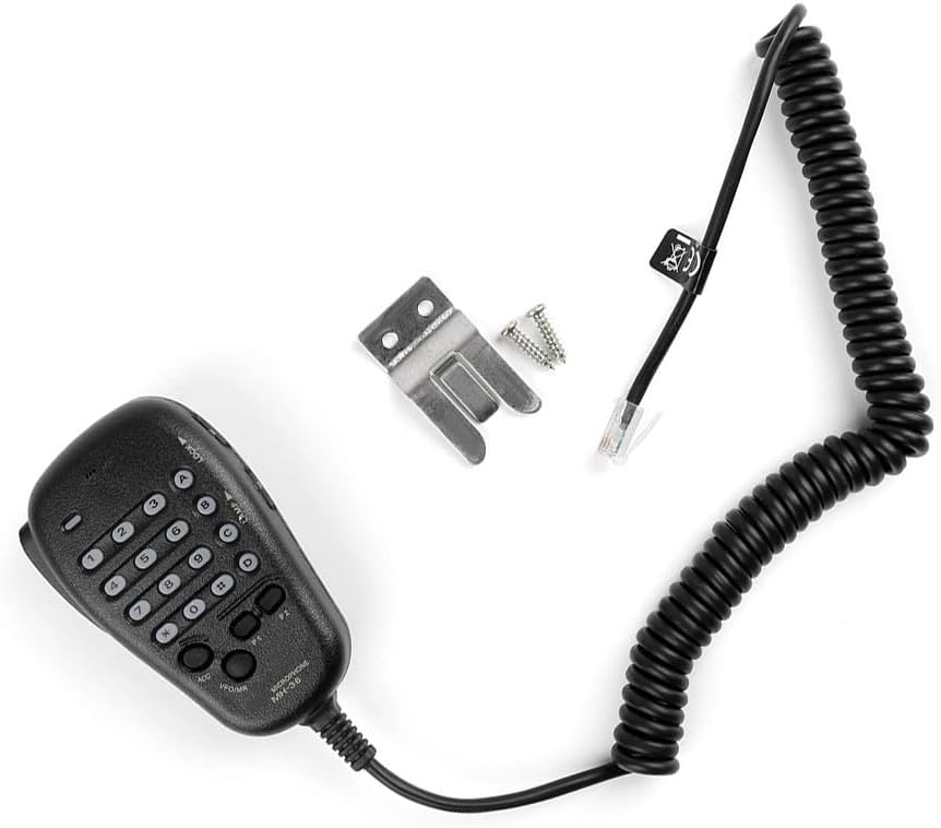 MH36 MH36B6J Microphone avec clavier rétroéclairé – pour radios YAESU FT2600M 3000M 8000R 8800R – Touches programmables