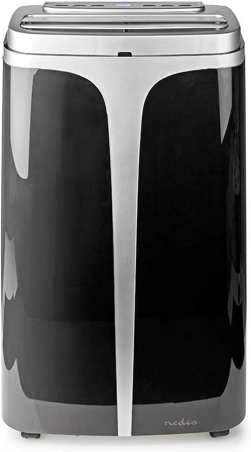 NEDIS Mobile air conditioner | 12000 BTU | 100 m³ | 3 speeds | remote control | stop timer | grey/black