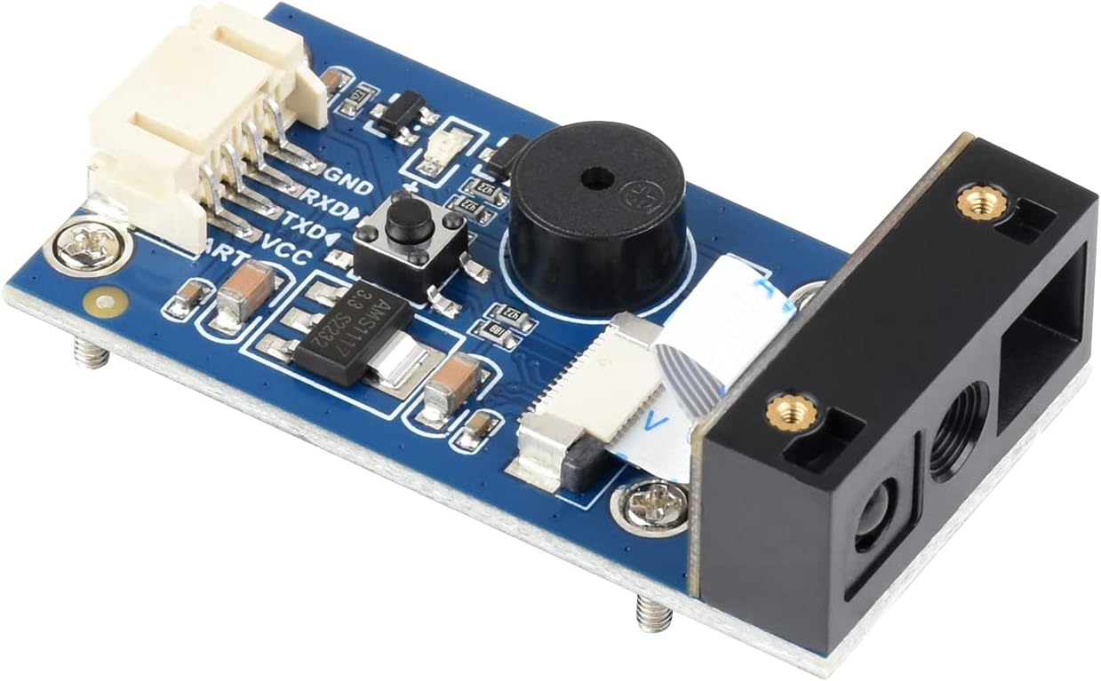 Waveshare 2D Codes Scanner Module (C), Supports High Accuracy Barcode Scanning, Barcode/QR Code Reader, 1D/2D Codes Recognition, High Accuracy, Screen Scanning