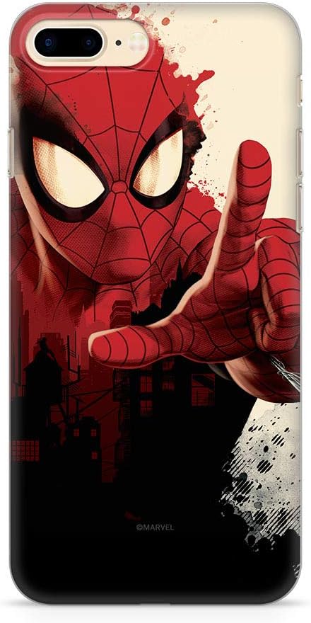 ERT GROUP Official Licensed Marvel Spider Man 006 Cell Phone Case for Apple Iphone 7 Plus/8 Plus Cell Phone Case Cover TPU Case