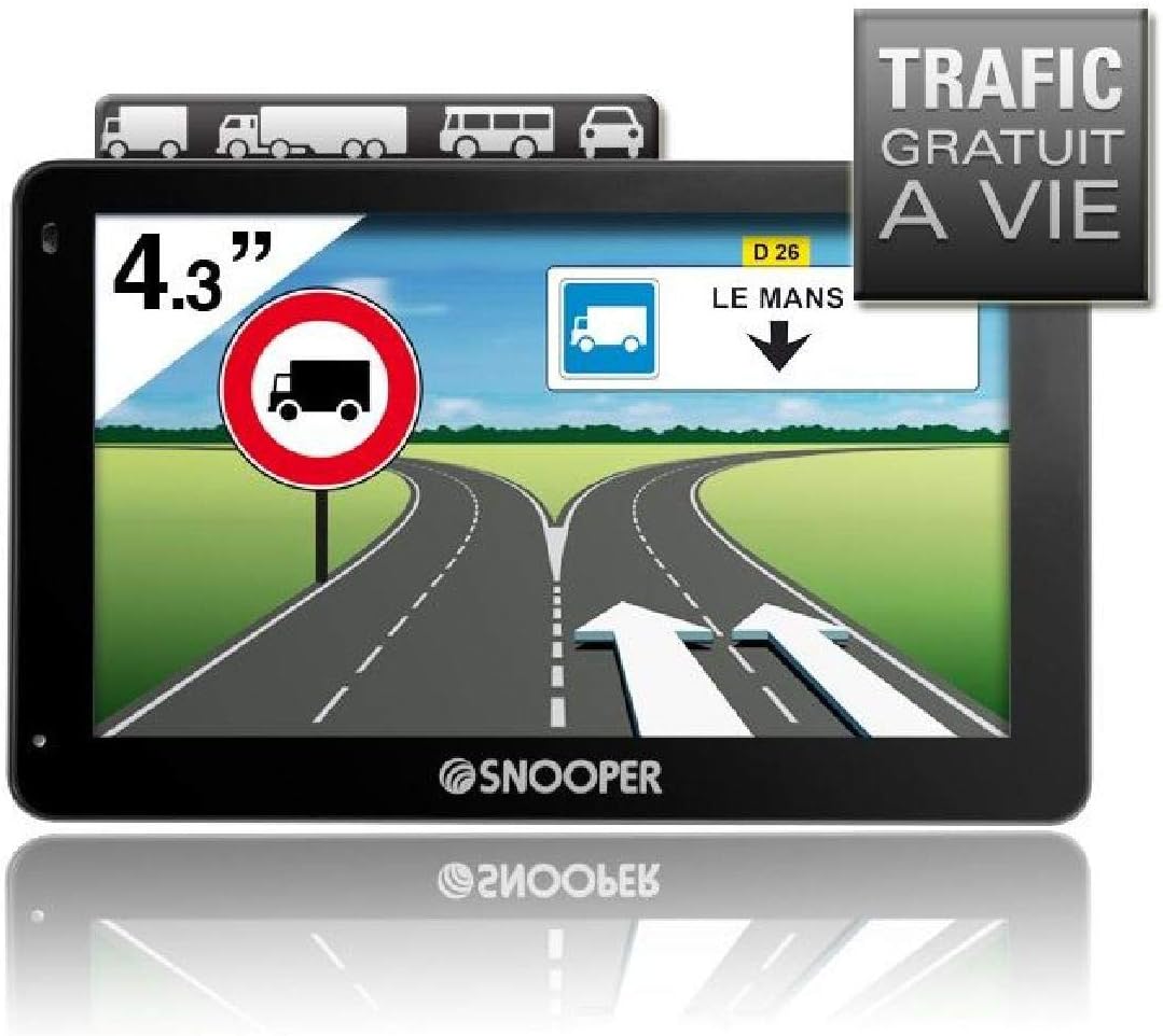 Snooper PL 2200 Truckmate GPS Navigation Device for Europe Fixed 16:9