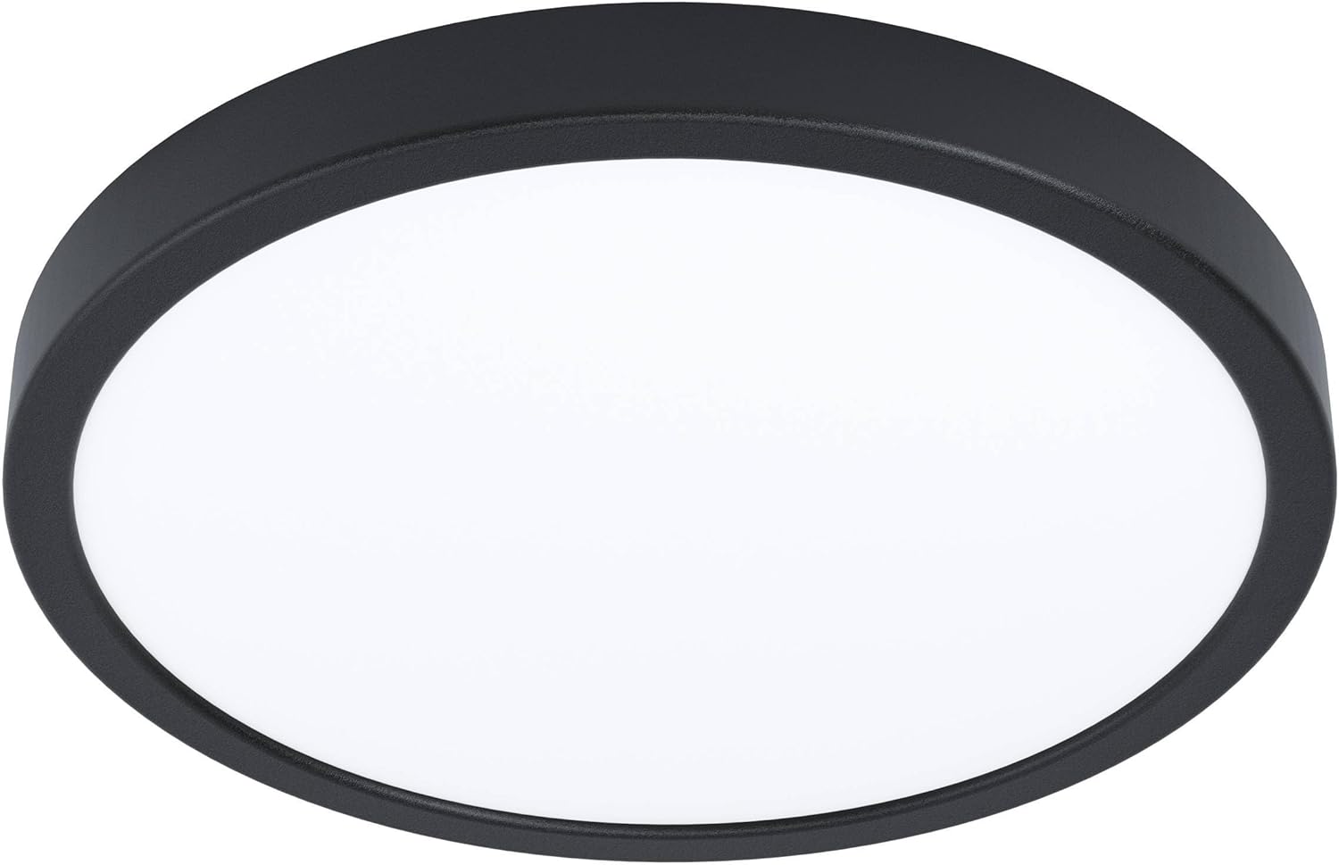 Eglo Argolis-Z Black object lamp H: 3 cm Ø: 28.5 cm Dimmable IP44 2700-6500K with Connect Z function