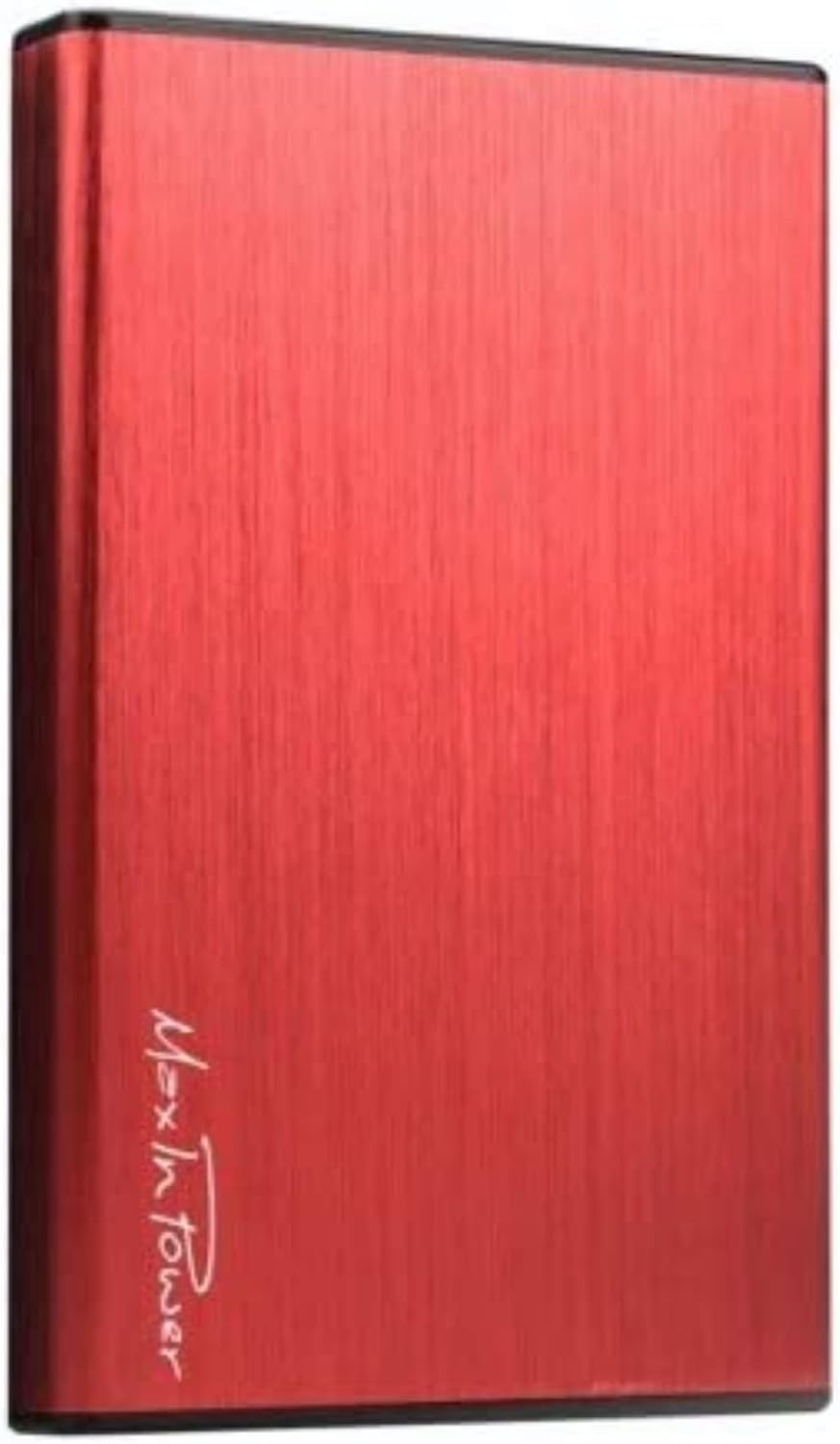 Heden 2.5 Inch Aluminium Hard Drive Enclosure, Portable External USB3.0 to SATA Enclosure for Tool-free Design 7 mm/9.5 mm, Maximum Support 4 TB, Red