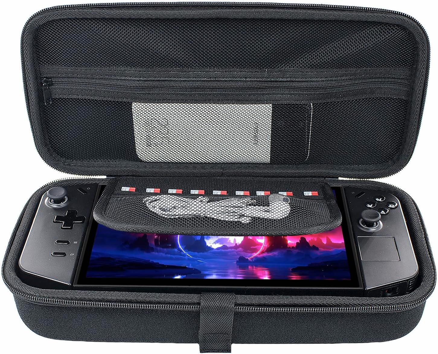 Étui Rigide Housse Coque Compatible avec Lenovo Legion Go 2 Console Gaming, Étui Seulement - Noir YC84025