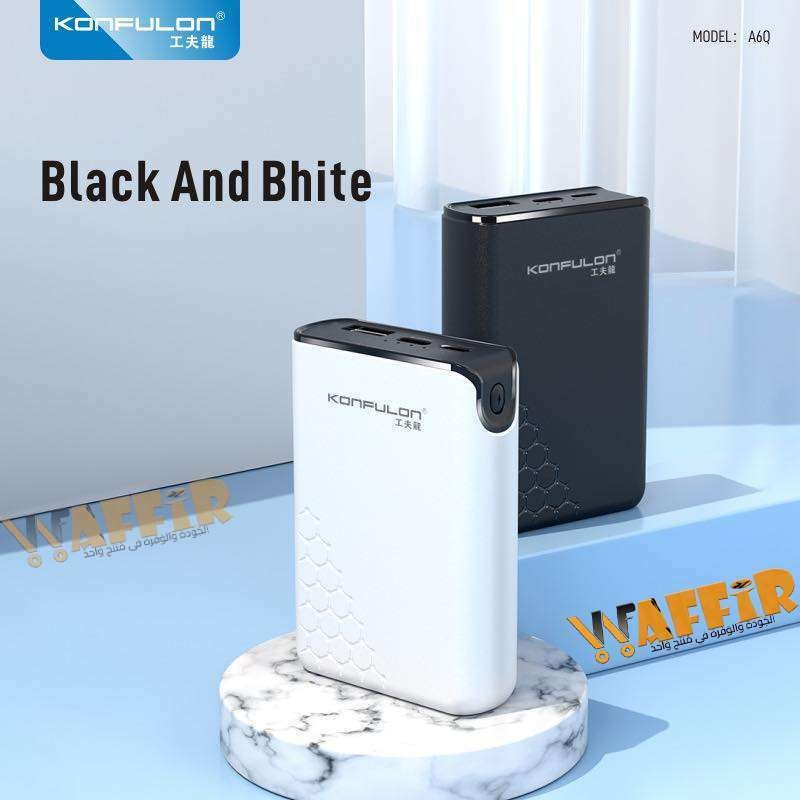 konfulon A6Q discount product Power bank 10000Mah 20000 Mah Pd20W Qc22.5W Fast Charging Small POWERBANK WAFFIR.MA