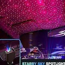 Chargeur rapide 4 en 1 pour voiture avec étoiles étoilées