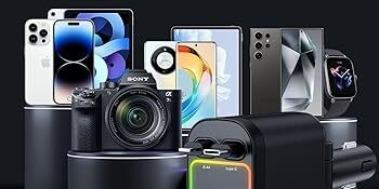 Chargeur rapide 4 en 1 pour voiture avec étoiles étoilées