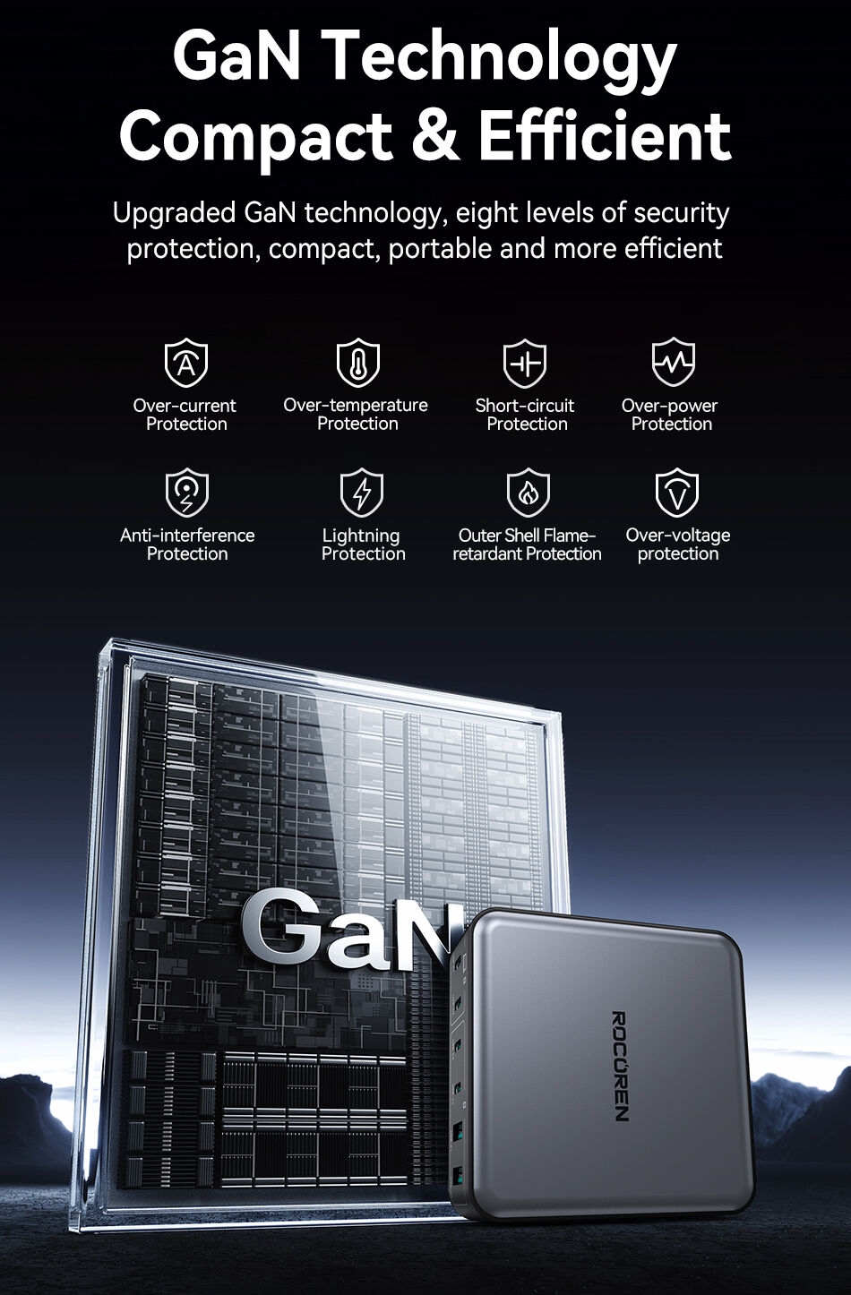 Se3b97573bbea484abaec56d14c4b82a6q Rocoren Chargeur Rapide 200W - Charge Ultra Puissante & Sécurisée