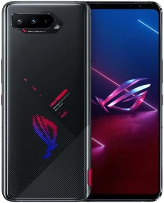 Asus ROG Phone 5S Black (12 GB/512 GB) Smartphone 5G-LTE Dual SIM - Snapdragon 888+ 8-Core 2.99 GHz - RAM 12 GB - 6.78 Inch AMOLED Touch 1080 x 2340-512 GB - NFC/Bluetooth 5.2-6000 mAh - Android 11