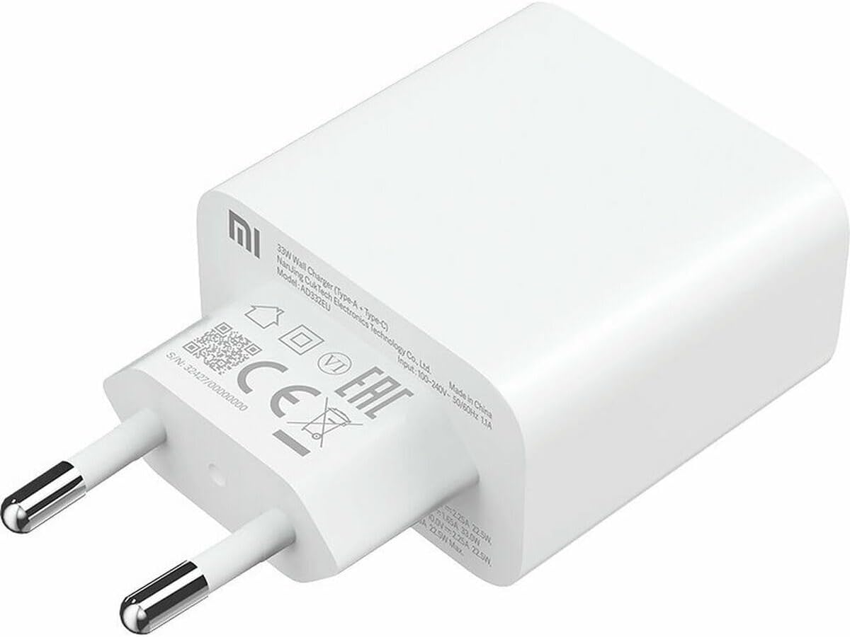 Xiaomi Mi 33W Wall Charger USB (Type-A+ Type-C) EU 32427