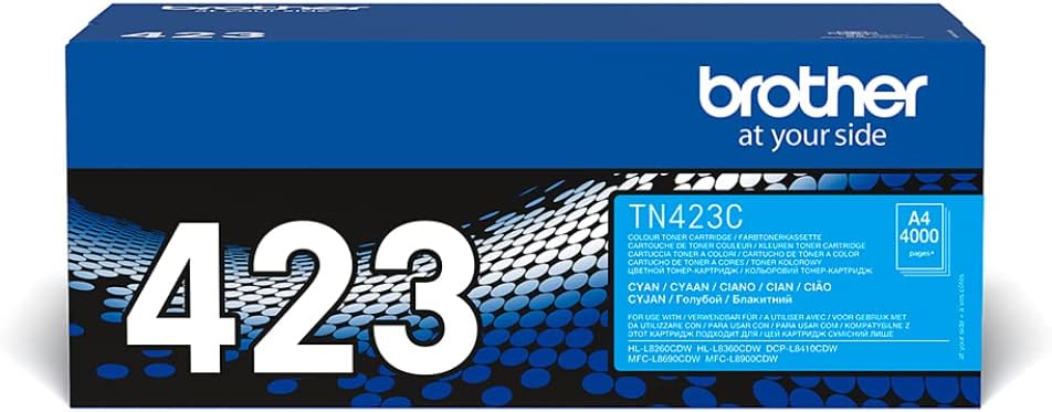 Brother TN-423C | Original Toner Cartridge | Cyan, XL